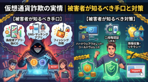 仮想通貨詐欺の実情｜被害者が知るべき手口と対策　　