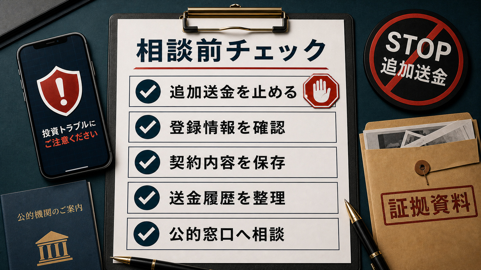 AI投資ツール系の相談前チェックリスト