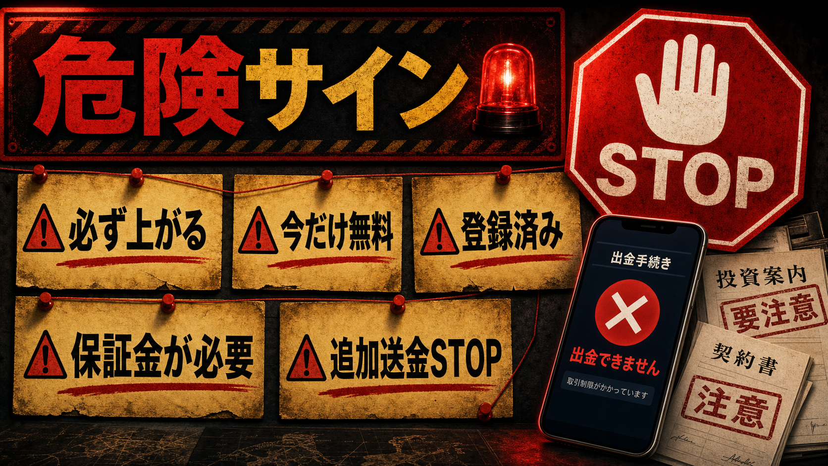 AI Selectionの投資助言勧誘で注意したい危険サイン