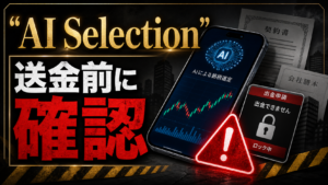 アクティブ合同会社「AI Selection」の投資助言勧誘に注意