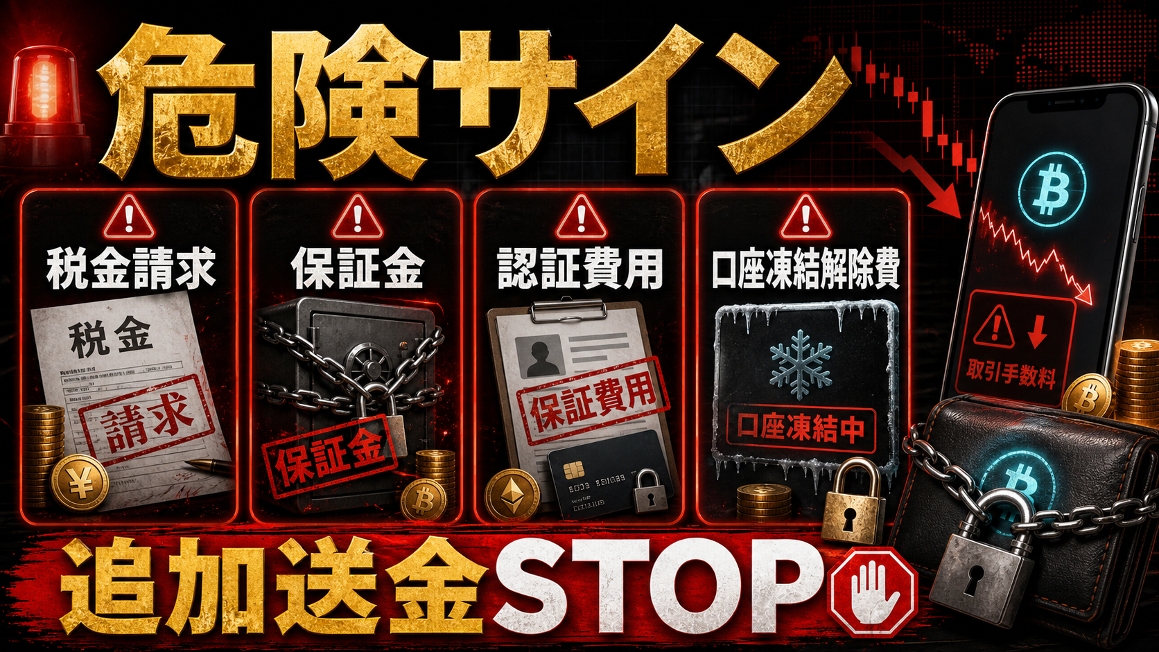 Bithaokの出金トラブルで注意したい危険サイン