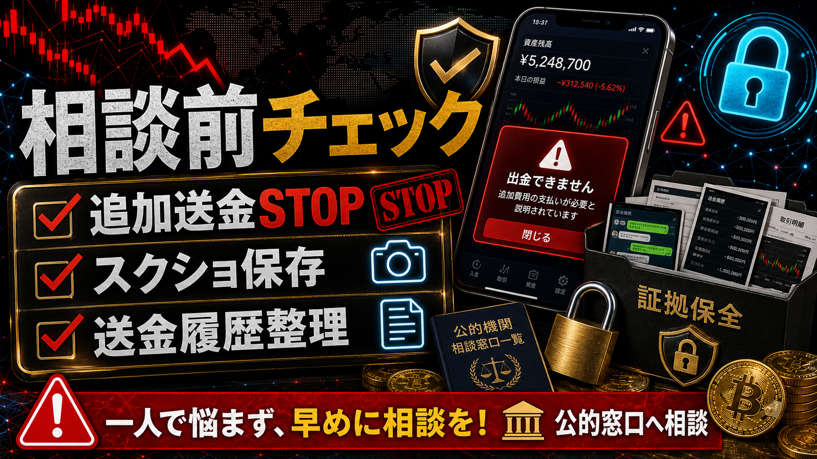 Forexstockの出金トラブル相談前チェックリスト