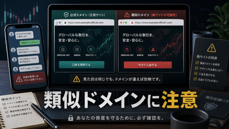 GO Marketsの偽サイトに注意｜正規URLと類似ドメインの見分け方