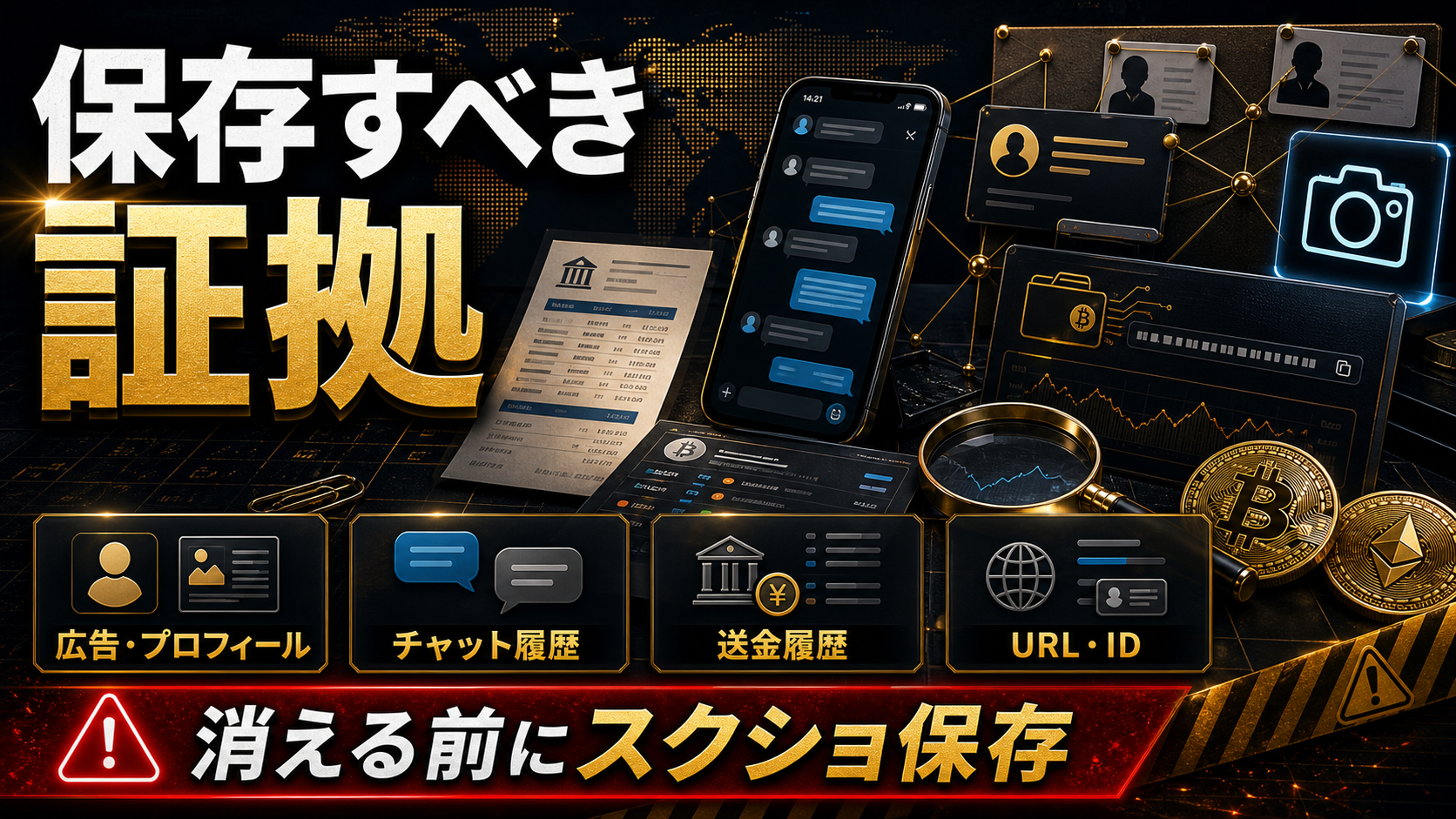 保存すべき証拠