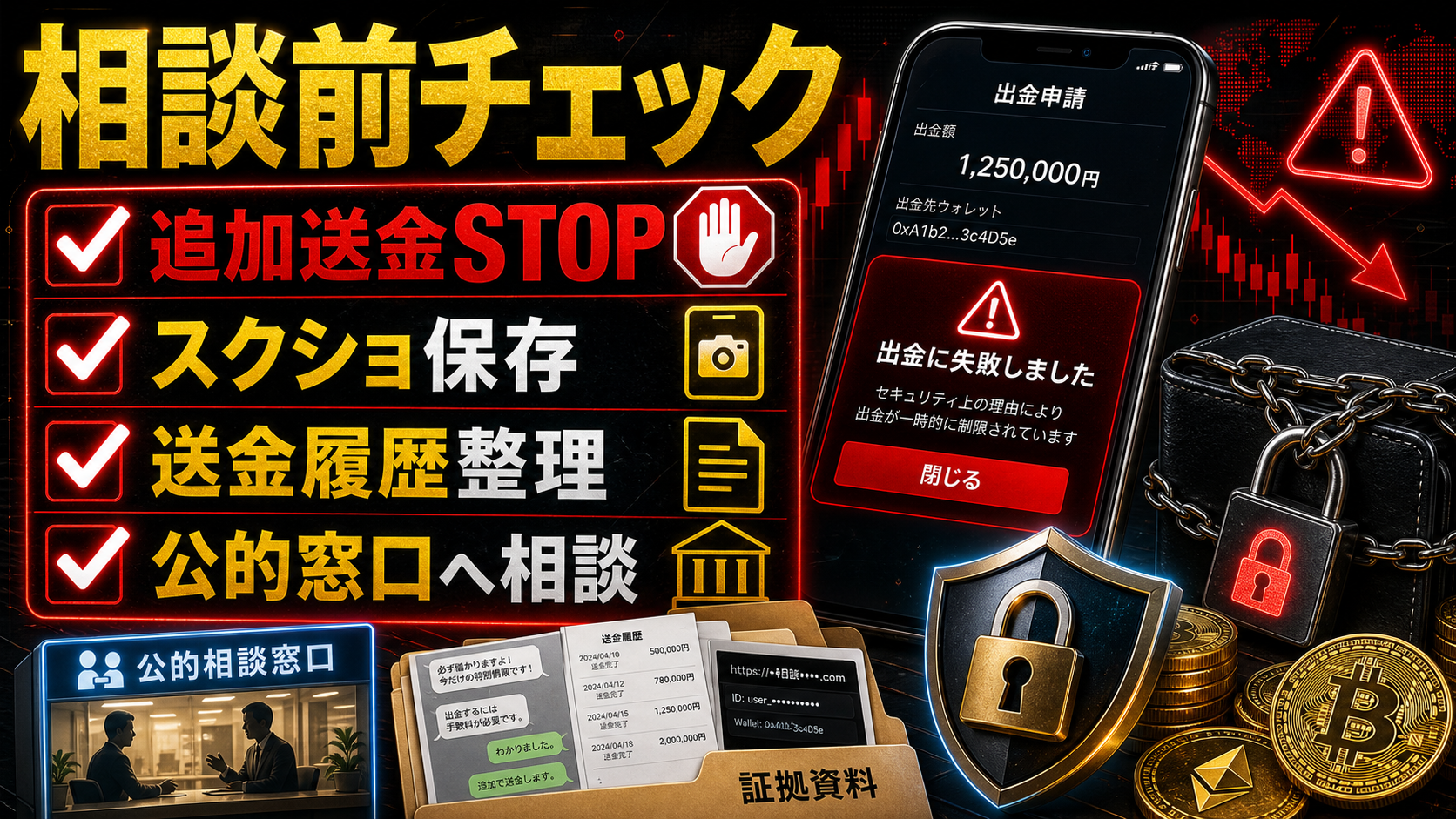 moglobalclubの出金トラブル相談前チェックリスト