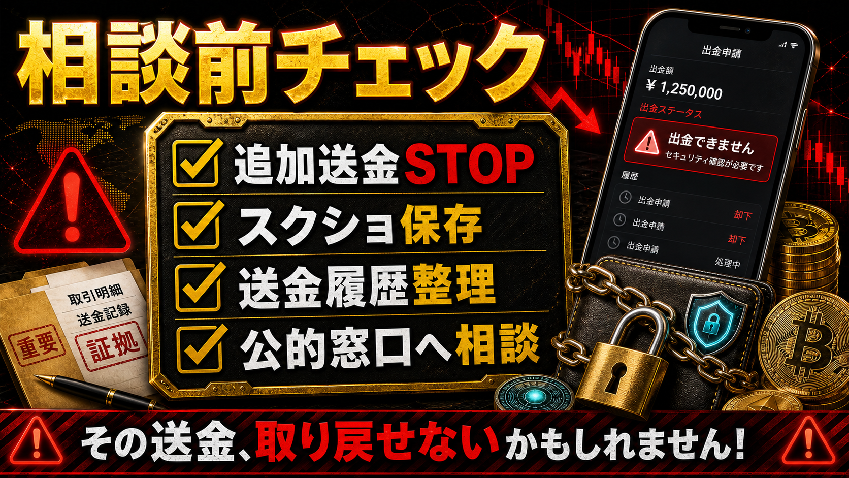 NEXUS DIGITAL Assetsの出金トラブル相談前チェックリスト
