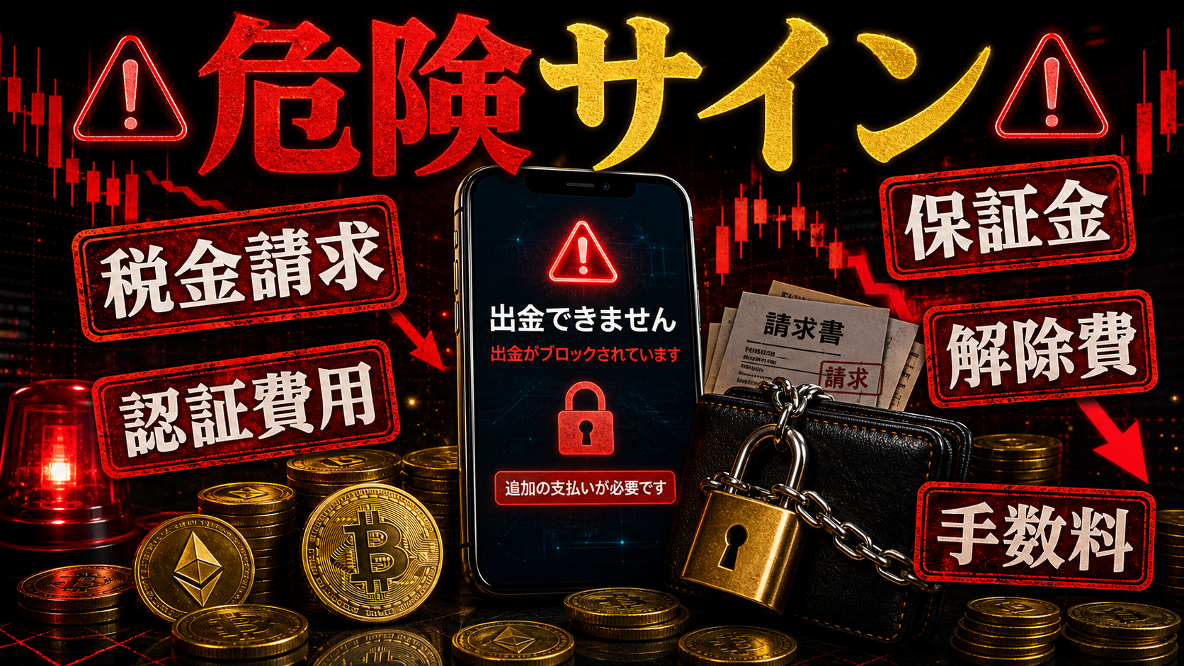 OctaPVの出金トラブルで注意したい危険サイン