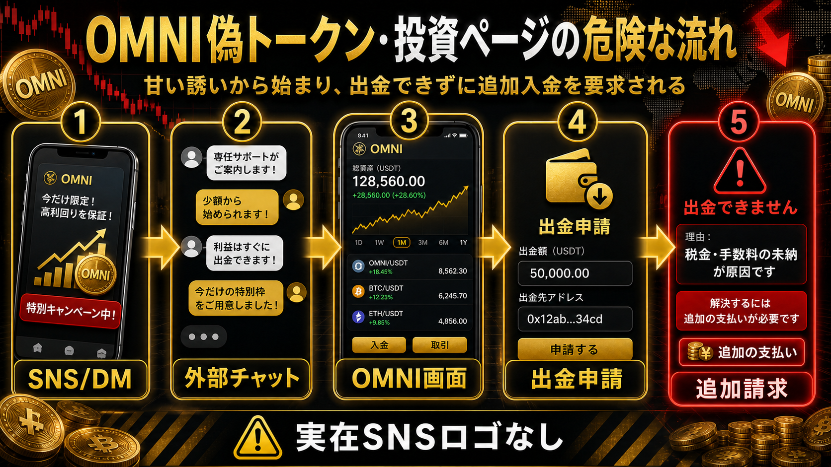 OMNIへ誘導される流れ