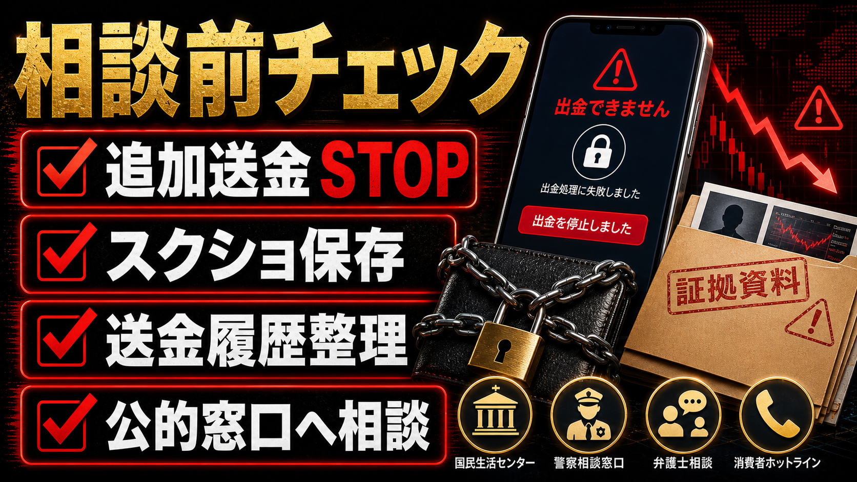 Queen Traderの出金トラブル相談前チェックリスト