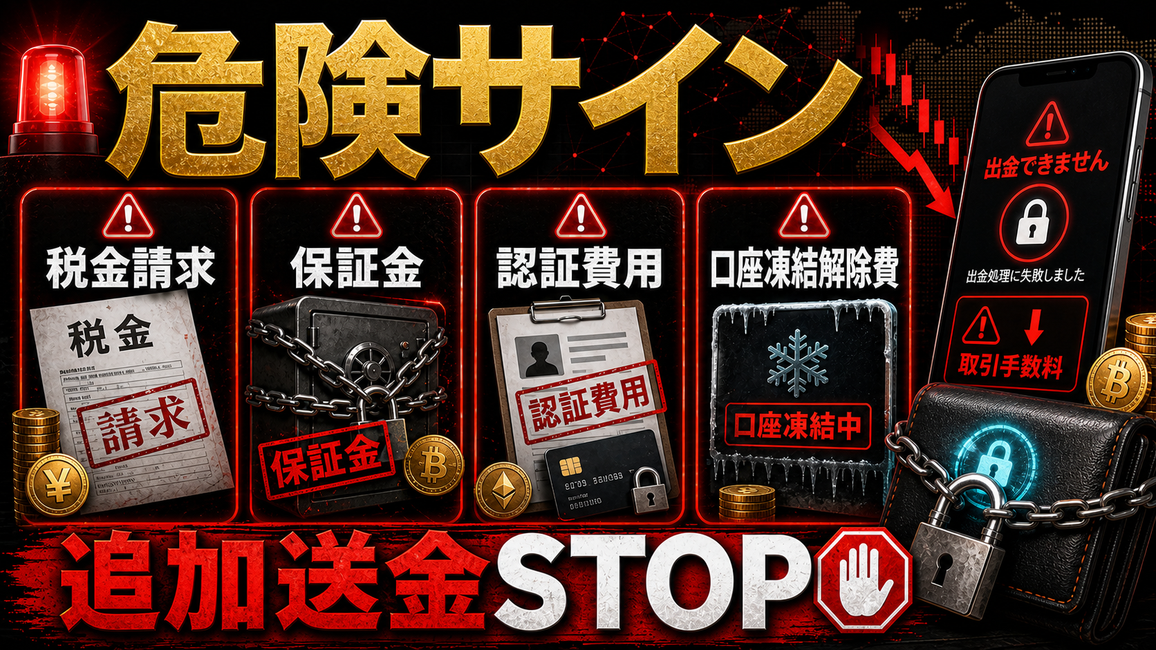 Queen Traderの出金トラブルで注意したい危険サイン