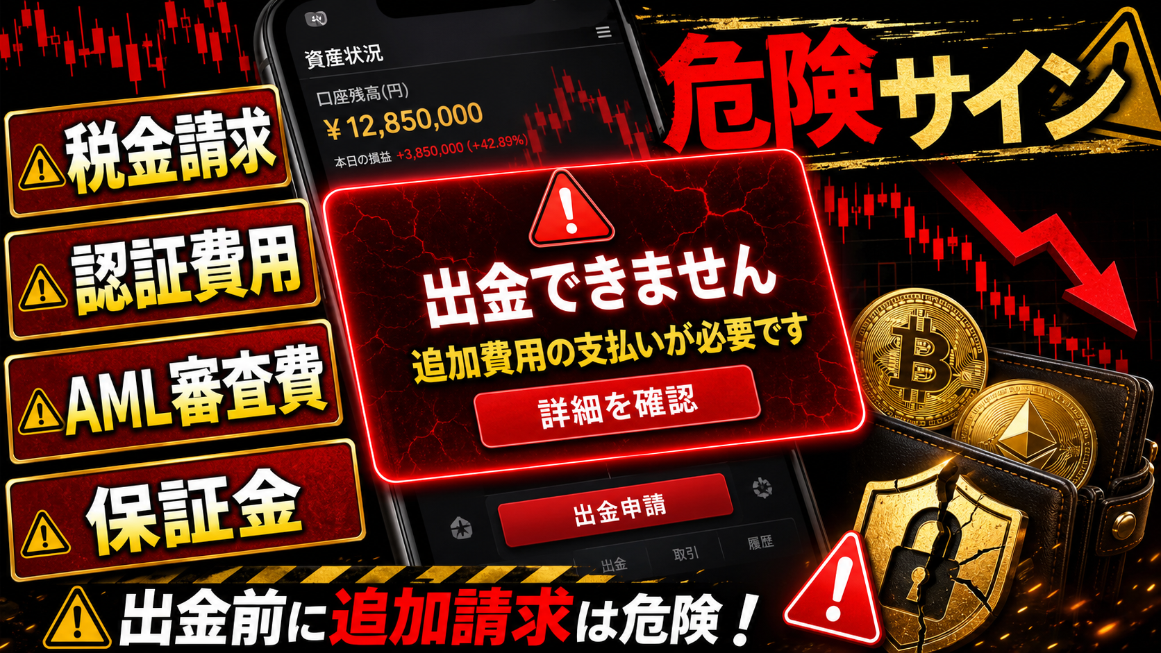 SGTRDの出金トラブルで注意したい危険サイン