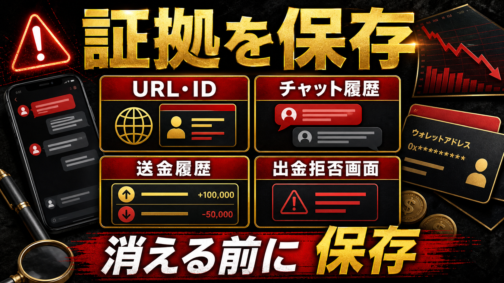 Stablinkの出金トラブルで保存すべき証拠