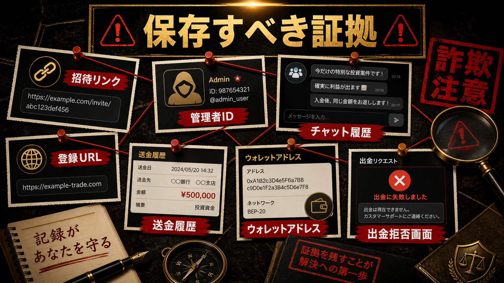 Telegram/Discord投資コミュニティ詐欺で保存すべき証拠
